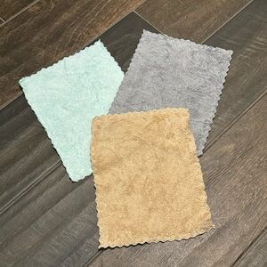 NWOT 3pc MicroFiber Reusable Cleaning Cloths